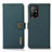 Custodia Portafoglio In Pelle Cover con Supporto B02H per Oppo A94 4G Verde
