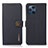 Custodia Portafoglio In Pelle Cover con Supporto B02H per Oppo Find X3 Pro 5G