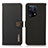 Custodia Portafoglio In Pelle Cover con Supporto B02H per Oppo Find X5 5G Nero