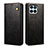 Custodia Portafoglio In Pelle Cover con Supporto B02S per Huawei Honor X8b Nero