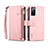 Custodia Portafoglio In Pelle Cover con Supporto B02S per Samsung Galaxy S20 FE 5G