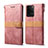 Custodia Portafoglio In Pelle Cover con Supporto B02S per Samsung Galaxy S20 Ultra 5G Oro Rosa