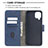 Custodia Portafoglio In Pelle Cover con Supporto B03F per Samsung Galaxy F12