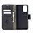 Custodia Portafoglio In Pelle Cover con Supporto B03F per Samsung Galaxy Note 20 5G