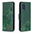 Custodia Portafoglio In Pelle Cover con Supporto B03F per Samsung Galaxy S20 Plus 5G Verde