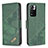 Custodia Portafoglio In Pelle Cover con Supporto B03F per Xiaomi Redmi Note 11 Pro+ Plus 5G Verde