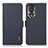 Custodia Portafoglio In Pelle Cover con Supporto B03H per Huawei Honor 80 5G Blu