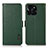 Custodia Portafoglio In Pelle Cover con Supporto B03H per Huawei Honor X8b Verde