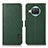 Custodia Portafoglio In Pelle Cover con Supporto B03H per Xiaomi Mi 10i 5G Verde