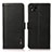 Custodia Portafoglio In Pelle Cover con Supporto B03H per Xiaomi Redmi 10A 4G Nero