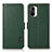 Custodia Portafoglio In Pelle Cover con Supporto B03H per Xiaomi Redmi K40 Pro 5G Verde