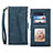 Custodia Portafoglio In Pelle Cover con Supporto B03S per Samsung Galaxy S20 Plus 5G