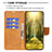 Custodia Portafoglio In Pelle Cover con Supporto B04F per Oppo F21 Pro 4G