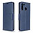 Custodia Portafoglio In Pelle Cover con Supporto B04F per Samsung Galaxy A21