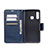 Custodia Portafoglio In Pelle Cover con Supporto B04F per Samsung Galaxy A70E