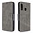 Custodia Portafoglio In Pelle Cover con Supporto B04F per Samsung Galaxy A70E