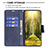 Custodia Portafoglio In Pelle Cover con Supporto B04F per Samsung Galaxy F23 5G