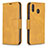 Custodia Portafoglio In Pelle Cover con Supporto B04F per Samsung Galaxy M20