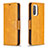Custodia Portafoglio In Pelle Cover con Supporto B04F per Xiaomi Mi 11i 5G Marrone Chiaro