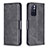 Custodia Portafoglio In Pelle Cover con Supporto B04F per Xiaomi Redmi Note 11 5G Nero