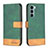 Custodia Portafoglio In Pelle Cover con Supporto B05F per Motorola Moto Edge S30 5G