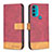 Custodia Portafoglio In Pelle Cover con Supporto B05F per Motorola Moto G71 5G