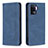 Custodia Portafoglio In Pelle Cover con Supporto B05F per Oppo A94 4G Blu