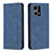Custodia Portafoglio In Pelle Cover con Supporto B05F per Oppo F21s Pro 4G Blu