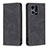 Custodia Portafoglio In Pelle Cover con Supporto B05F per Oppo Reno7 4G Nero