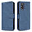 Custodia Portafoglio In Pelle Cover con Supporto B05F per Samsung Galaxy S20 5G Blu