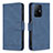 Custodia Portafoglio In Pelle Cover con Supporto B05F per Xiaomi Mi 11T 5G Blu