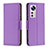 Custodia Portafoglio In Pelle Cover con Supporto B05F per Xiaomi Mi 12 5G Viola