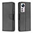 Custodia Portafoglio In Pelle Cover con Supporto B05F per Xiaomi Mi 12 Pro 5G Nero
