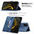 Custodia Portafoglio In Pelle Cover con Supporto B05F per Xiaomi Poco M3