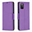 Custodia Portafoglio In Pelle Cover con Supporto B06F per Samsung Galaxy A03s Viola