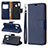 Custodia Portafoglio In Pelle Cover con Supporto B06F per Samsung Galaxy A20e