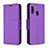 Custodia Portafoglio In Pelle Cover con Supporto B06F per Samsung Galaxy A20e Viola