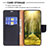 Custodia Portafoglio In Pelle Cover con Supporto B06F per Samsung Galaxy F23 5G