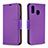 Custodia Portafoglio In Pelle Cover con Supporto B06F per Samsung Galaxy M10S Viola