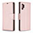 Custodia Portafoglio In Pelle Cover con Supporto B06F per Samsung Galaxy Note 10 Plus 5G Oro Rosa