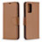 Custodia Portafoglio In Pelle Cover con Supporto B06F per Samsung Galaxy Note 20 5G