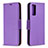 Custodia Portafoglio In Pelle Cover con Supporto B06F per Samsung Galaxy S20 Lite 5G Viola