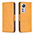 Custodia Portafoglio In Pelle Cover con Supporto B06F per Xiaomi Mi 12X 5G Giallo