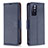 Custodia Portafoglio In Pelle Cover con Supporto B06F per Xiaomi Poco M4 Pro 5G