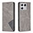 Custodia Portafoglio In Pelle Cover con Supporto B07F per Xiaomi Mi 13 Pro 5G Grigio