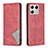 Custodia Portafoglio In Pelle Cover con Supporto B07F per Xiaomi Mi 13 Pro 5G Rosso