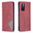 Custodia Portafoglio In Pelle Cover con Supporto B07F per Xiaomi Redmi Note 11T 5G Rosso