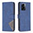 Custodia Portafoglio In Pelle Cover con Supporto B08F per Oppo A56S 5G Blu