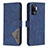 Custodia Portafoglio In Pelle Cover con Supporto B08F per Oppo A94 4G Blu