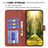 Custodia Portafoglio In Pelle Cover con Supporto B08F per Samsung Galaxy M33 5G